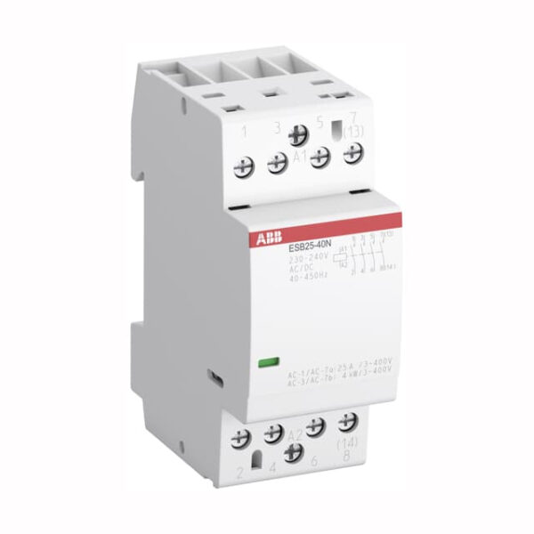 Contactor de instalare 25A Uc=230V AC/DC ABB. - Distributie electrica