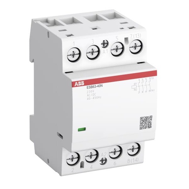 Contactor de instalare 63A ESB63-40N-06 ABB. - Contactoare, Distributie electrica