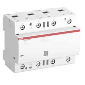 Contactor de instalație ABB ESB100-40N-06 100A, 4 poli, bobină 230V AC/DC
