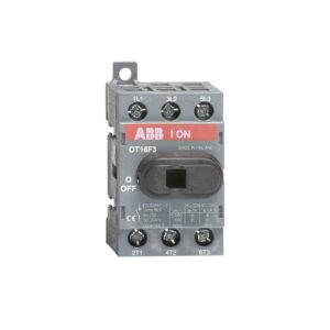 Separator pentru montare directa pe sina DIN ABB OT16F3 16A 3P IP20 fara maner.