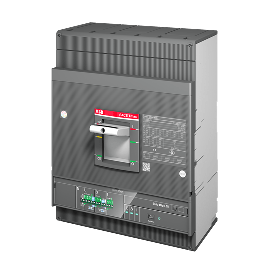 Întrerupător automat cu carcasă turnată XT6N 800 Ekip Dip LS/I In=800 3p F F de la producător ABB. - Distributie electrica, Intrerupatoare automate