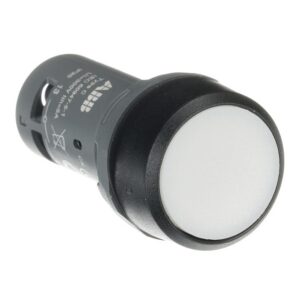 Buton alb ABB 1NO 22mm CP1-10W-10 1SFA619100R1015