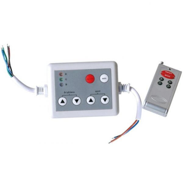 Controler pentru Banda LED cu telecomanda DC 12-24V, 4.0A, 144W LB Light - Iluminate