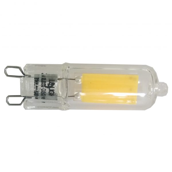 Bec LED SMD Glass COB G9, 2W, 210lm, 4000K, AC 175-250V, A+ LB Light Becuri, Iluminate