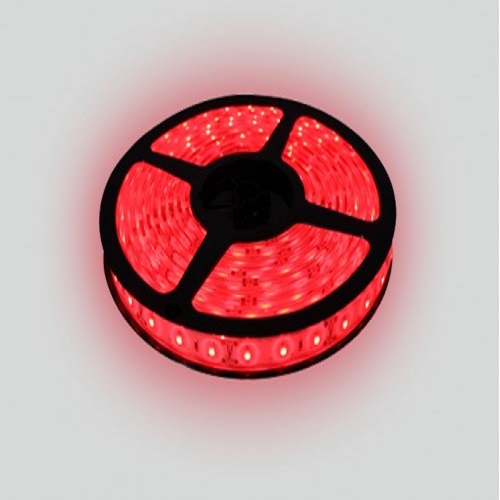 LED Banda Rezistent la umiditate rosu, 3.6W, 12V, IP65, 5 metri LB Light - Alte iluminare Led, Banda Led, Iluminate