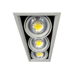 Spot 230V, 3x20NW COB LED, 40W, 7200lm, 4500K LB Light Iluminate, Spoturi