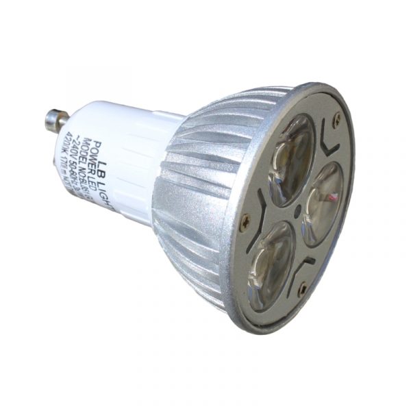 Bec LED 3W, GU10, 250Lm, 4200K, A+ LB Light - Becuri