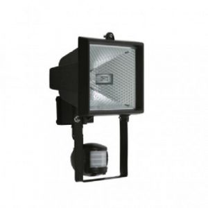 Proiector halogen cu senzor negru, Rx7s, 500W, 220V, IP65 LB Light - Iluminate, Proiectoare