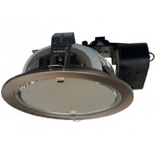 Spot rotundă cu reflector oglinda crom mat, 220V, 2xE27 max30W LB Light - Iluminate, Spoturi