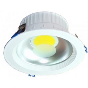 LED Spot rotund incastrat alb, 8W, 600lm, 4000K, AC12V-25V, IP44, φ10.5 cm LB Light - Spoturi