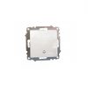 Intrerupator Scara fara rama alb 10A 250V IP20 compatibil cu rama din seria Zena sau Vega de la producator EL-BI Electric.