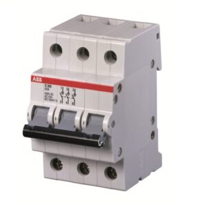 Siguranta automata de sarcină modular 3P, 80A produs de ABB. Distributie electrica, Intrerupatoare automate