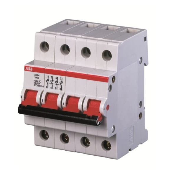 Siguranta automata de sarcină modular 4P, 63A produs de ABB. - Distributie electrica, Intrerupatoare automate