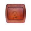 Intrerupator sonerie 10A 230V ELBI seria Zirve Woodline cires.