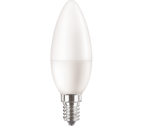 Bec Lumanare LED CorePro ND 5-40W, E14, 840, B35, FR Philips. - Becuri, Iluminate