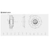 Date schema pentru Ventilator Centrifugal BVN BACKWARD CURVED 65W BDRKF_180