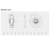 Date schema pentru Ventilator Centrifugal BVN BACKWARD CURVED 80W BDRKF_180