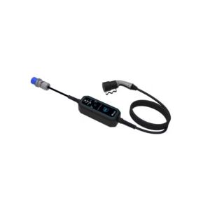 Încărcător portabil pentru vehicule electrice BEMIS Mono Mobile, 5 metri, 7.4kW, 16A–32A, cu geantă și adaptoare 3/32A și 1/16A