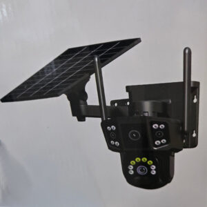 Camera de supraveghere pentru montare pe perete, cu conexiune wireless 4G si cartela SIM, inregistrare video Full HD si panou solar
