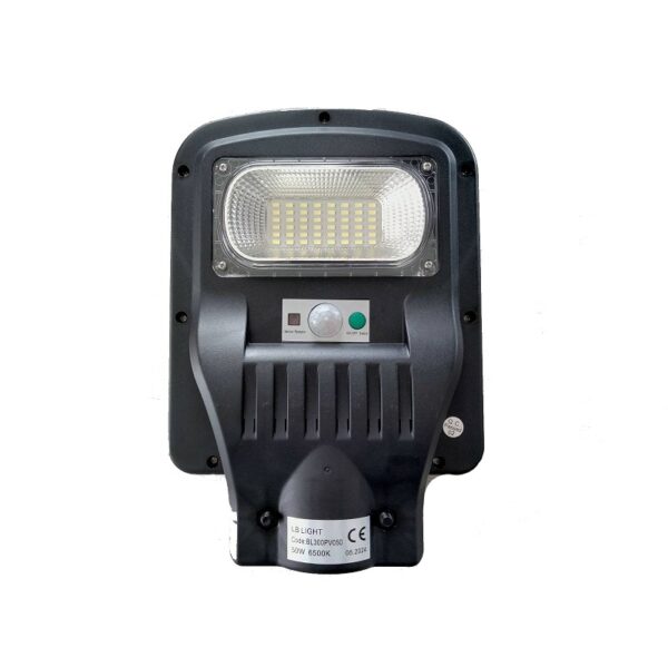 Corp de iluminat solar stradal Led cu senzor de miscare 50W 6500K LB Light.