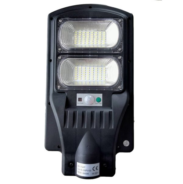 Corp de iluminat solar stradal Led cu senzor de miscare 100W 6500K LB Light.