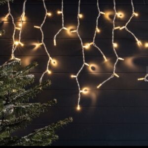 Instalație de Crăciun franjuri cu led LB Light 3000K IP44