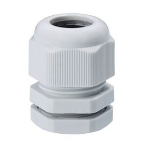 Presetupă LB Light M50x1.5 pentru cabluri Ø30–38 mm, IP68, albă, asigură etanșare excelentă și protecție maximă pentru instalații electrice.