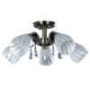 Lustra E14 5x40W 220V LB Light antic sticla alba.
