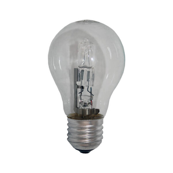 Bec halogen cu economie de energie 55W, A55, E27, 220V, 830lm LB Light.