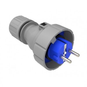 Fișa drept impermeabil Bemis 16A 220V 2P+E IP68 BS1-1402-7011