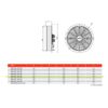 Date schema pentru Ventilator axial monofazat BVN
