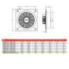 Date schema pentru Ventilator axial monofazat BVN 235W BSMS-600