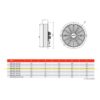 Date schema pentru Ventilator axial trifazat BST-400