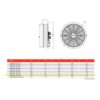 Date schema pentru Ventilator axial trifazat BST-550