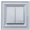 Intrerupator dublu cap scara 10A 250V LB Light Classic gri.