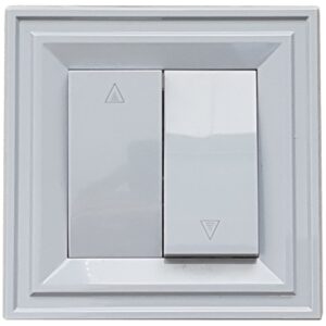 Intrerupator jaluzele LB Light Classic gri 10A 250V IP21