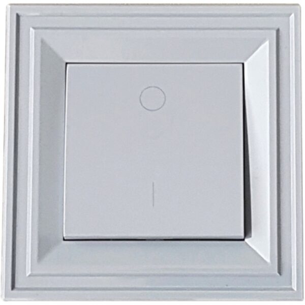 Intrerupator bipolar LB Light Classic L+N gri 16A 250V IP20