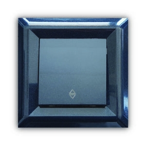 Intrerupator cap-scara serie Softline negru perlat 10A 250V IP21 LB Light. - cap-scara, Intrerupatoare, Prize si intrerupatoare
