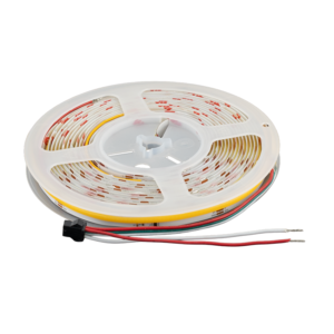 Bandă LED digitală Ultralux COB, 4000K, 11W/m, 24V DC, IC WS2811, 10 pixeli/m, 10 m, IP20