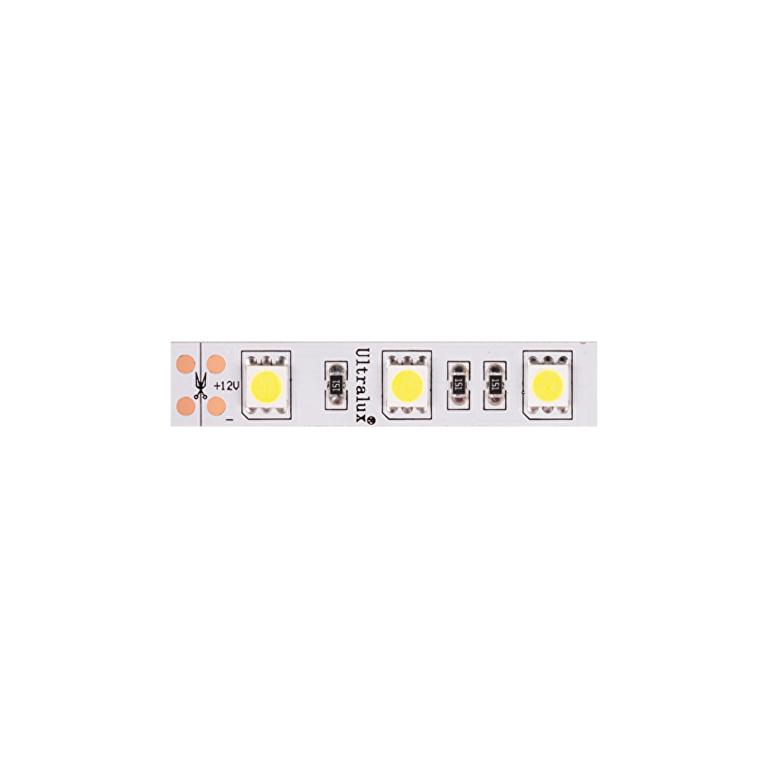 Bandă LED Ultralux 13.5W/m 6500K 12V IP65