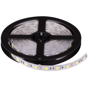 Bandă LED Ultralux SMD5050, 13.5W/m, 6500K, 12V DC, IP65, 60 LED/m, rolă de 5 m