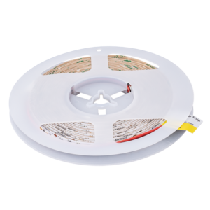 Bandă LED profesională Ultralux Dim-to-Warm, 12W/m, 1800K–3000K, 24V DC, SMD2216, 280 LED/m, IP20, rolă de 5 m