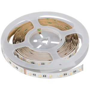Bandă LED profesională Ultralux SMD5050, 19.2W/m, RGB și 4200K, 24V DC, 60 LED/m, IP20, rolă de 5 m